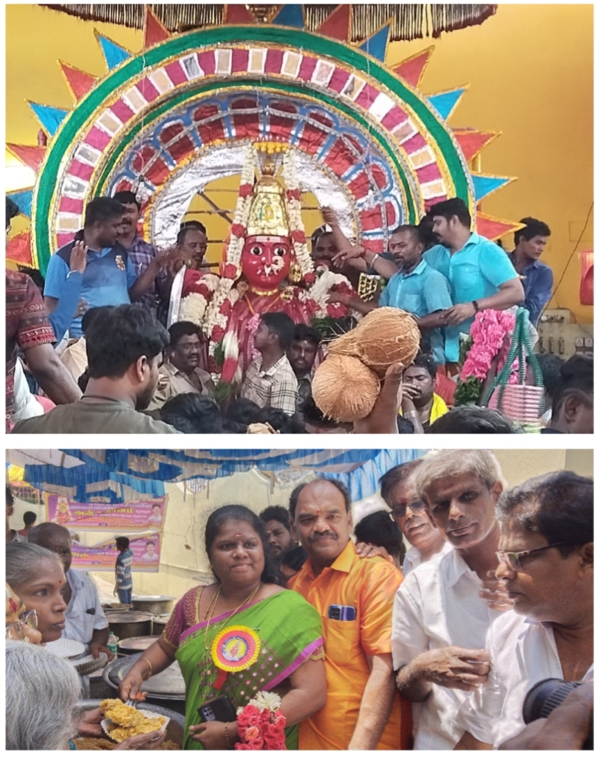 பிரசித்தி பெற்ற அருள்மிகு ஸ்ரீ கெங்கை அம்மன் ஆலயத்தில் சிறுசு ஏற்றும் திருவிழா !!